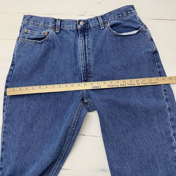 Levi's Men's 550 Medium Wash Red Tab Denim Jeans 36x34 S40196 - Picture 8 of 15